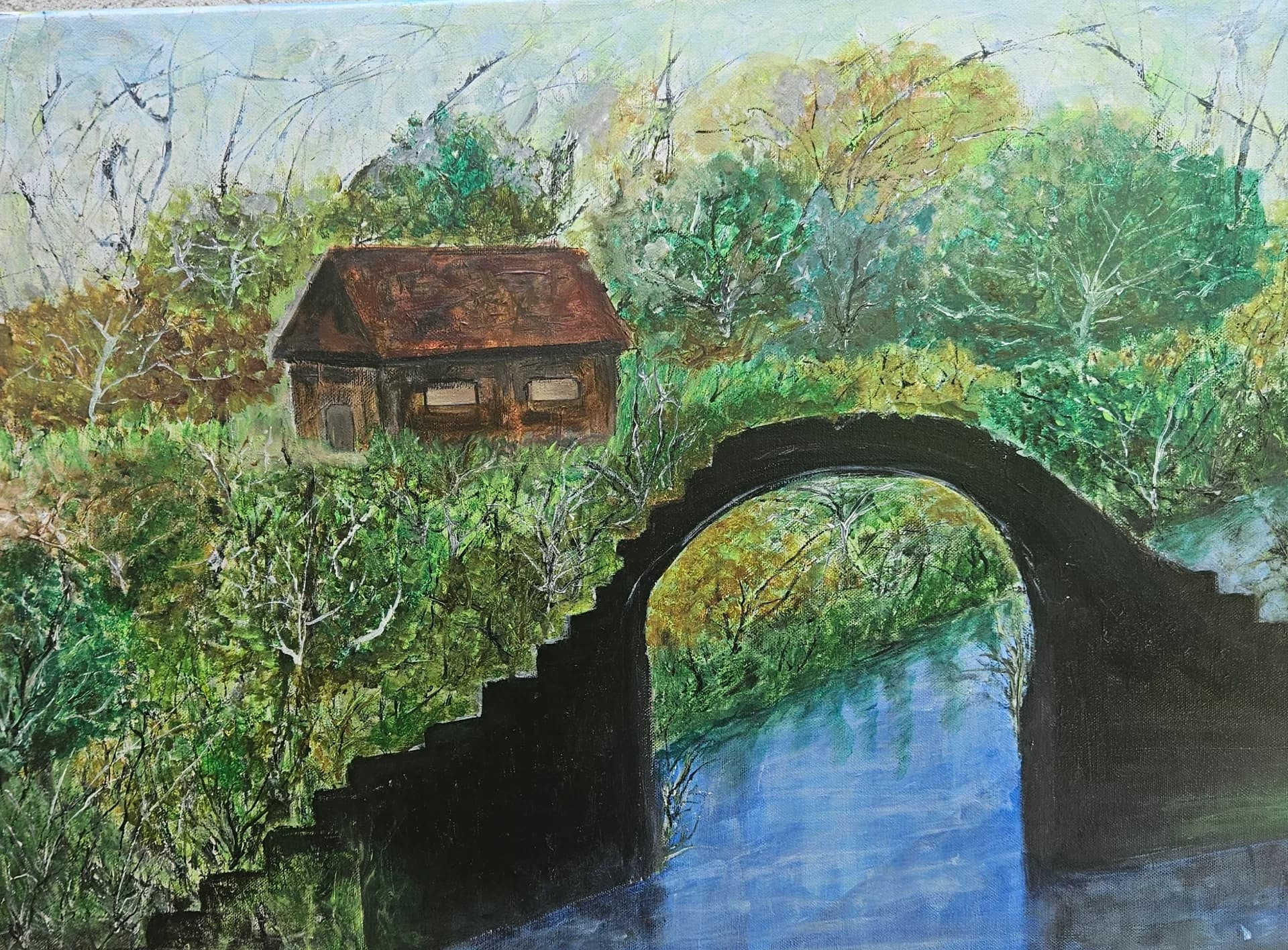 Bridge Through the Woodland