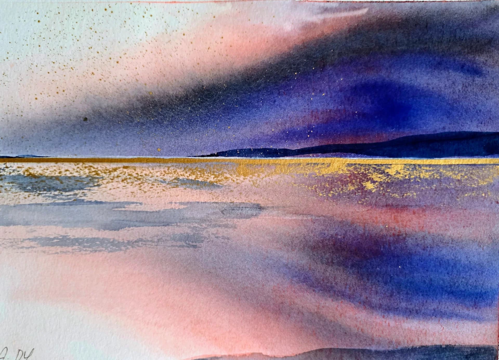 Violet Horizon, Golden Water