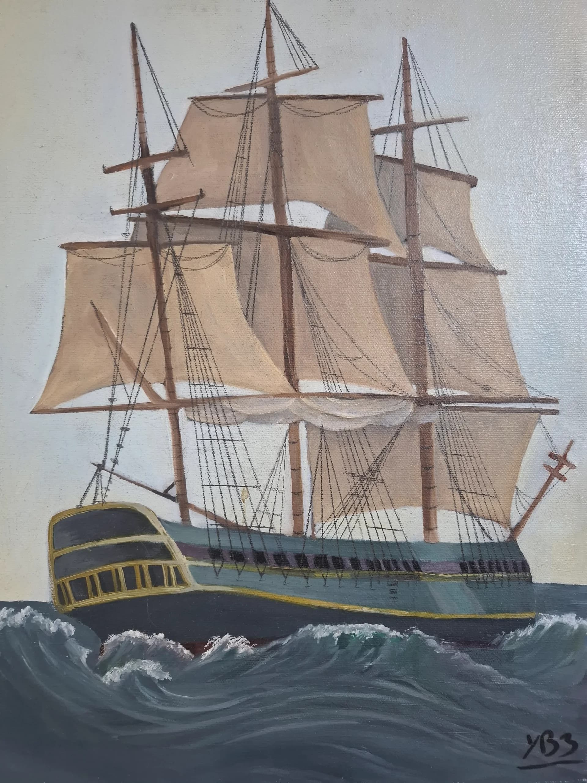 Full Sail Through Swells