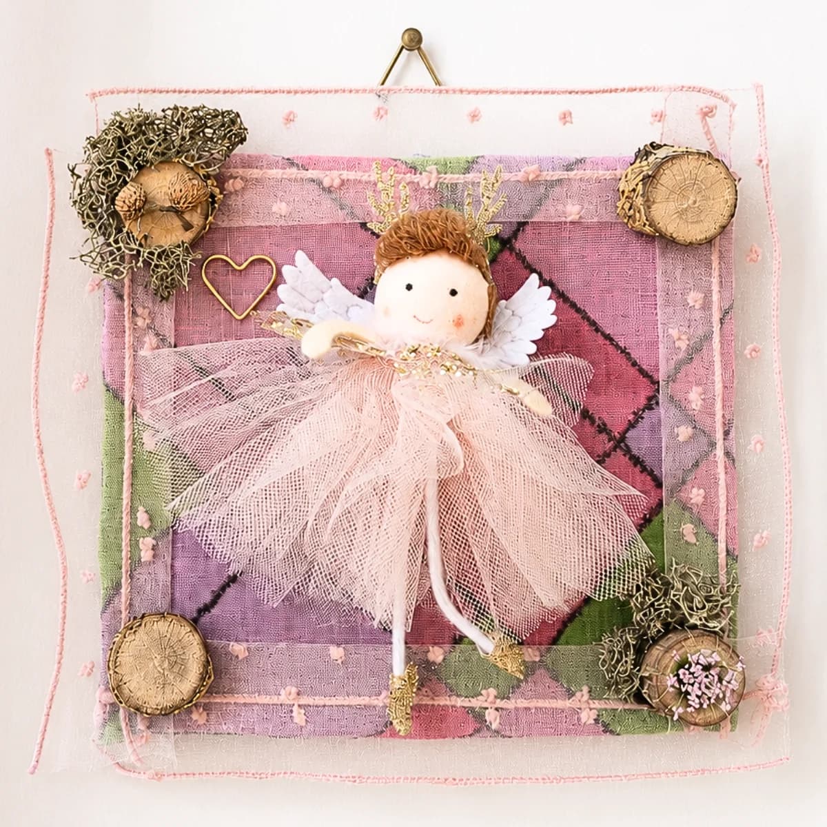 Fairy in Rose Tulle