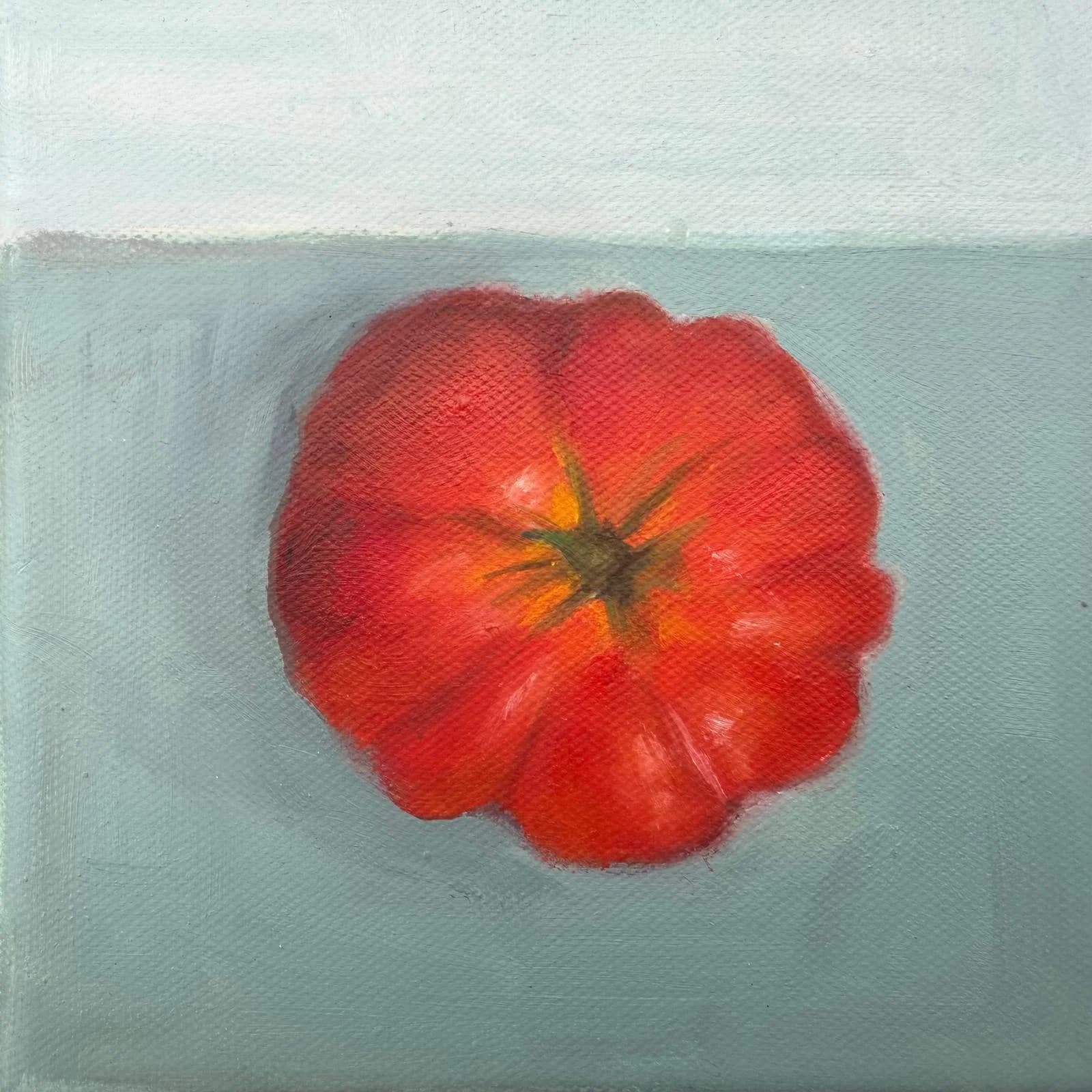 Tomato on Cool Ground