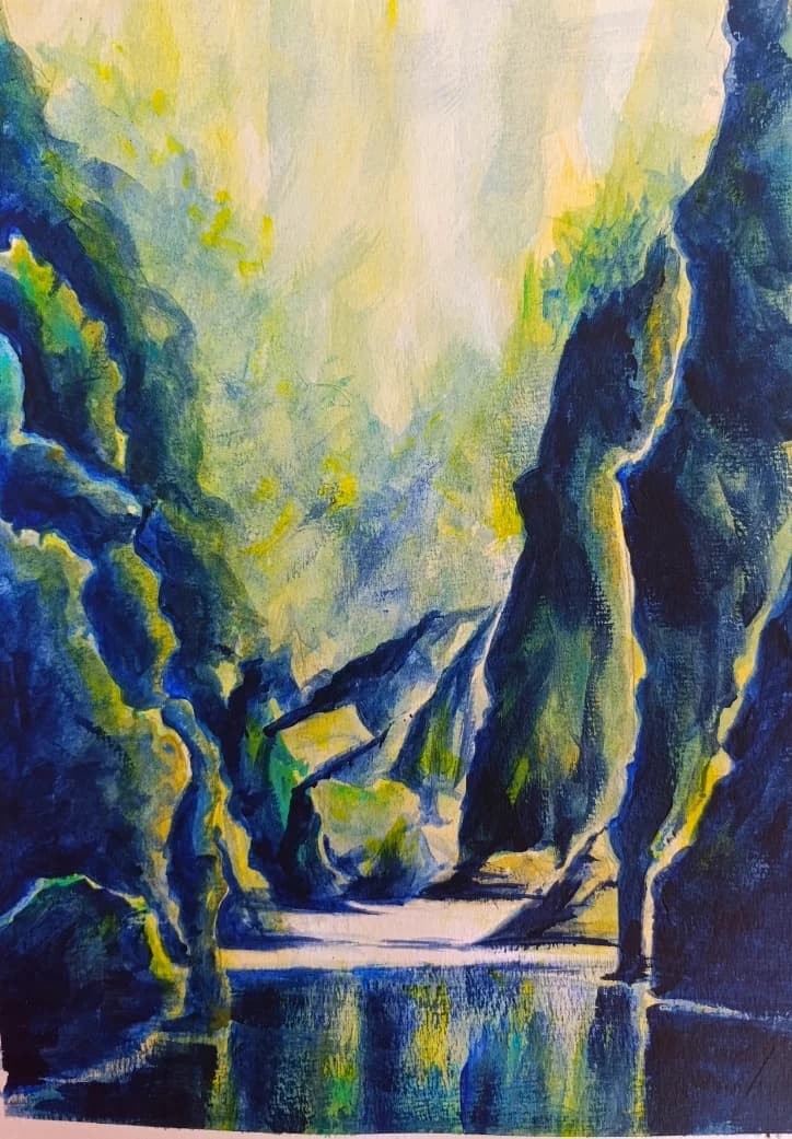 Light Through the Gorge