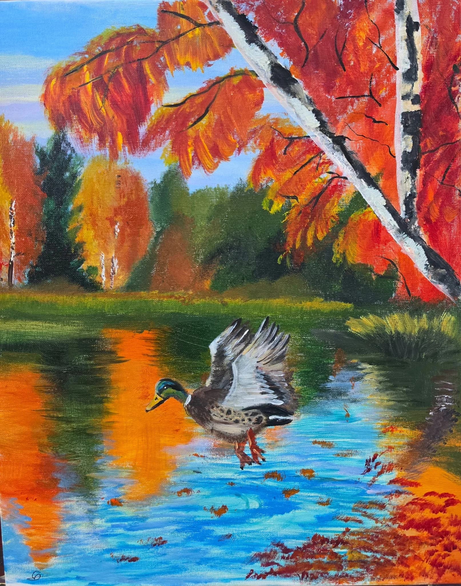 Autumn Landing
