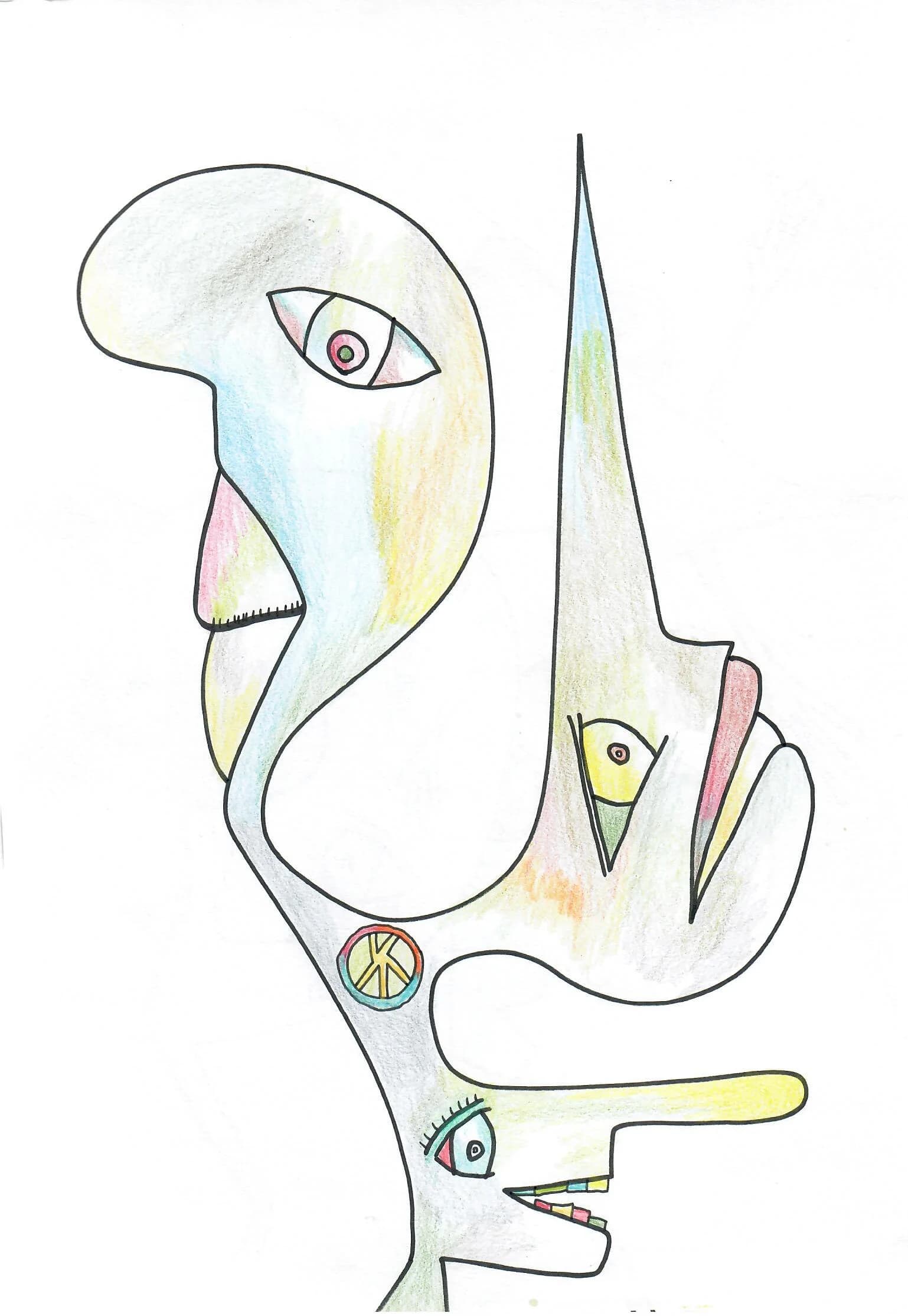Three Faces, One Line